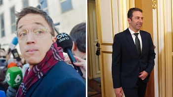 Íñigo Errejón, cuya causa por agresión sexual ha sido archivada por la Fiscalía y Alfonso Villares, también absuelto de todos los cargos. / Archivo