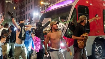 Manifestantes en Los Angeles (AP
