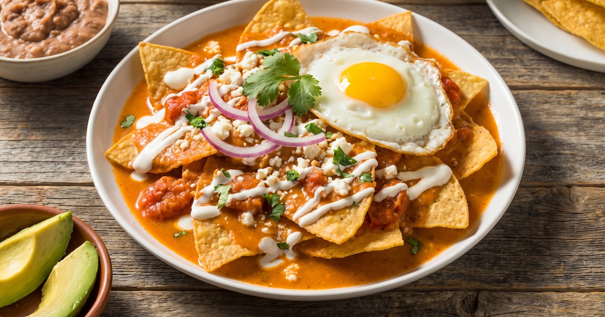 Chilaquiles con salsa cremosa de chipotle: una forma diferente de disfrutar este platillo tradicional — Argentina