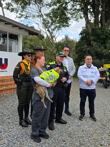 El comando de la Policía