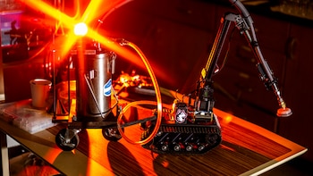 Robots criogénicos, la nueva alternativa para apagar incendios con nitrógeno líquido
