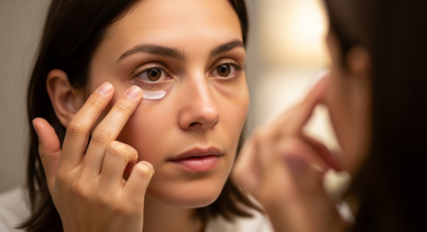 Los especialistas de la Cleveland Clinic advierten que las cremas para hemorroides, aunque populares en redes sociales, no están indicadas para bolsas u ojeras en la zona de los ojos (Imagen Ilustrativa Infobae)