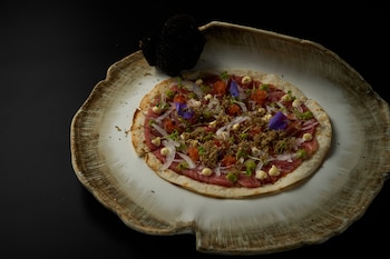 La pizza okonomiyaki de KŌ