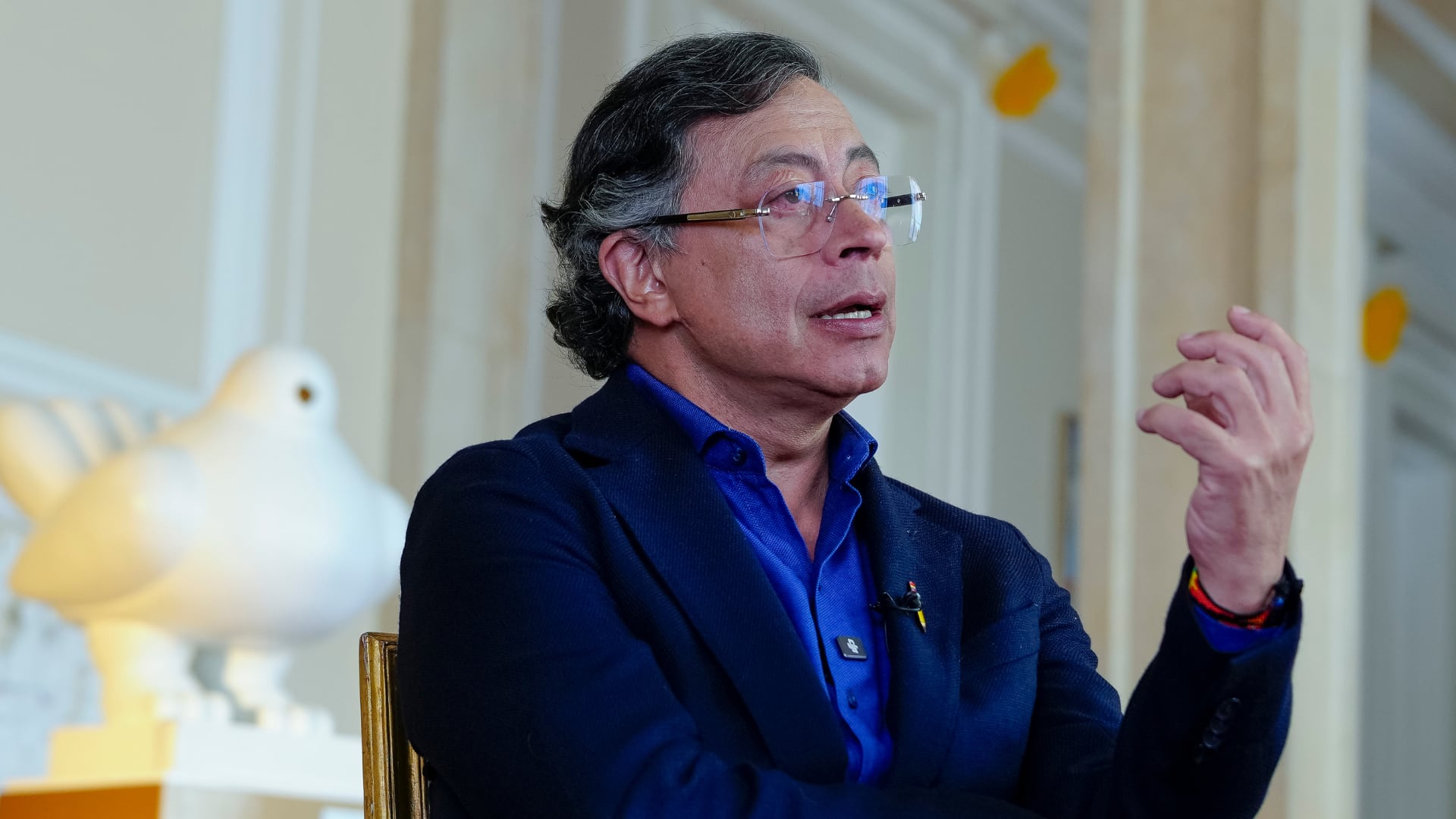 El presidente demeritó los argumentos de los detractores del decreto de Emergencia Económica - crédito César Carrión/Presidencia