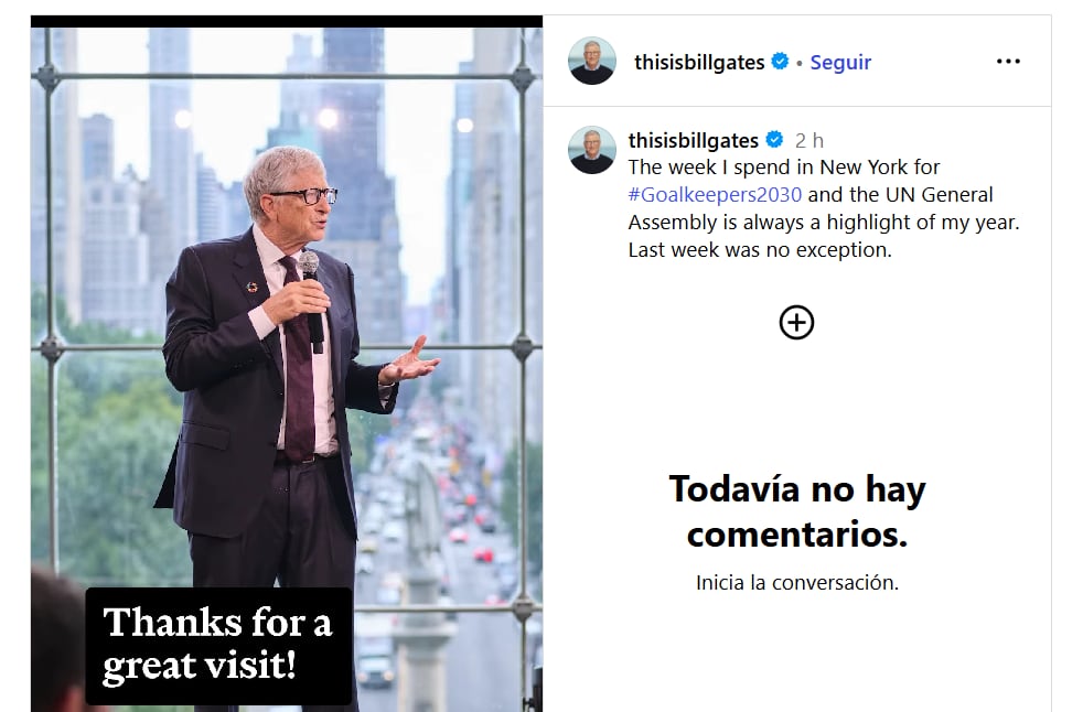 (Instagram/Bill Gates)