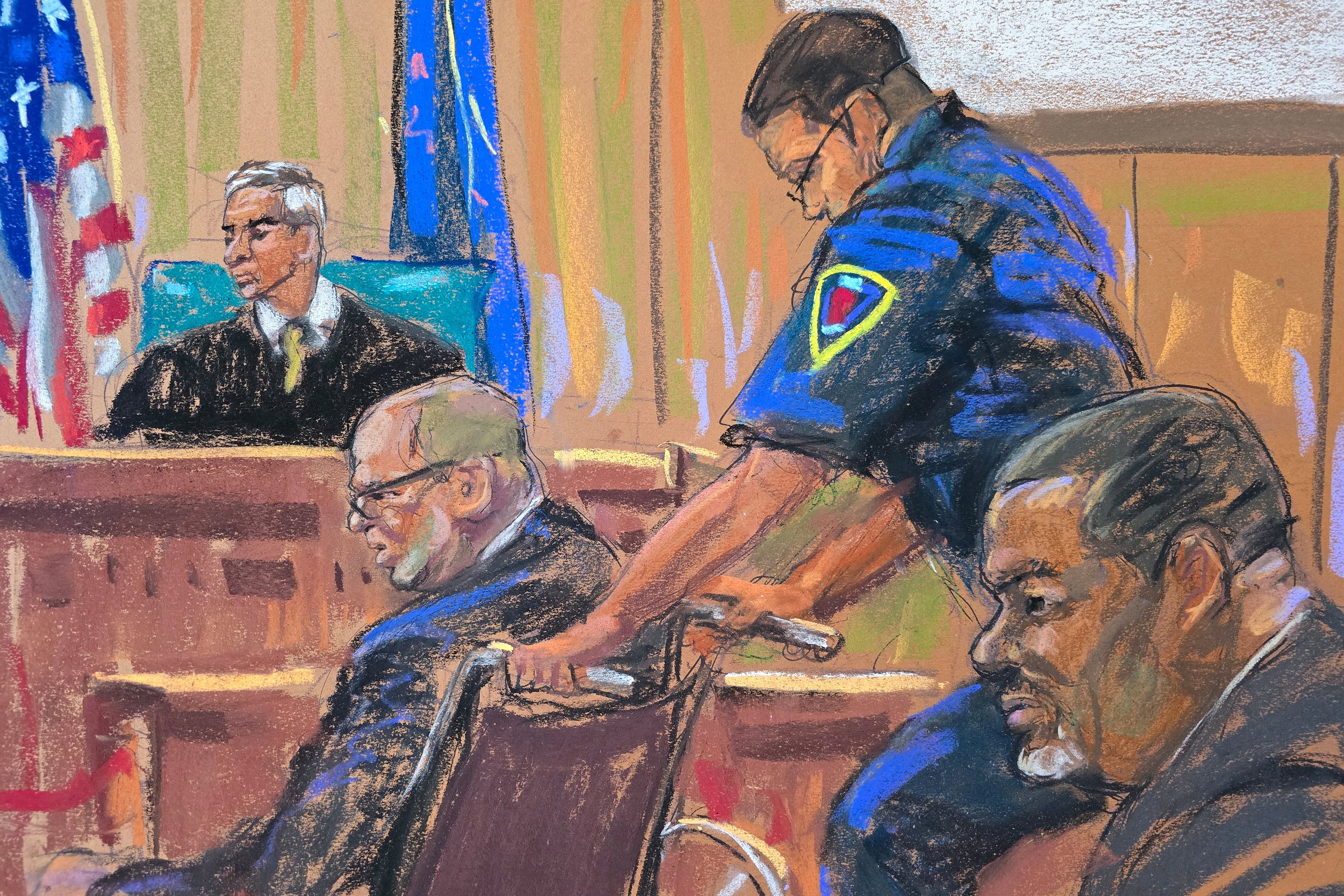 Farber presidió el segundo y tercer juicio contra Weinstein, y este miércoles pronuncia la sentencia que el caso no había podido cerrar (REUTERS/Jane Rosenberg)