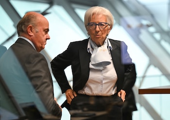 Christine Lagarde, presidenta del Banco