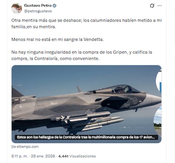 El presidente Gustavo Petro respaldó