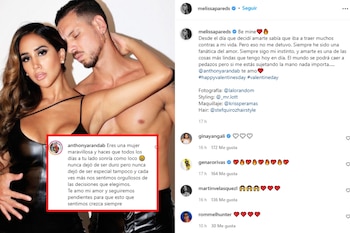 Melissa Paredes y el mensaje