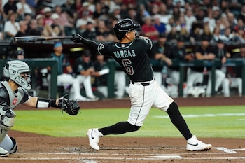 Se encuentran en el tercer lugar de la División Oeste de la Liga Nacional. (AP Foto/Ross D. Franklin)