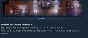 Steam da a conocer si algún juego de su biblioteca fue desarrollado con IA.