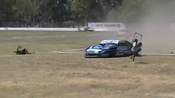 El accidente que casi termina