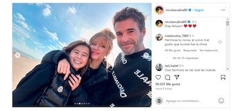 El posteo del acto junto