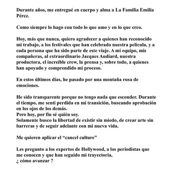 Publicación de Karla Sofía Gascón