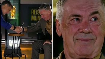 El video que hizo emocionar hasta las lágrimas a Carlo Ancelotti antes de dirigir a Brasil en el Mundial