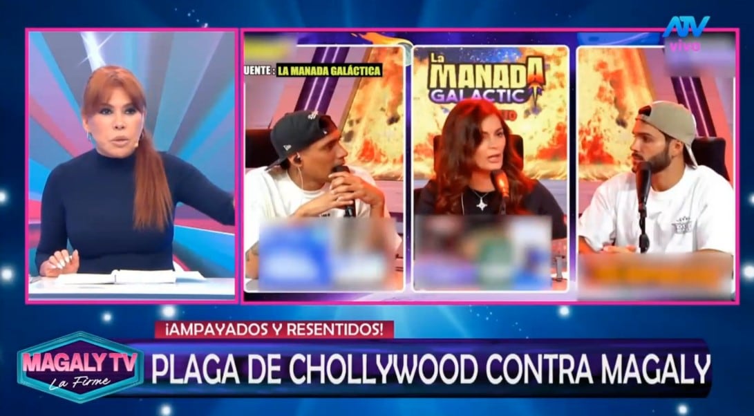 Magaly Medina responde a La Manada tras informe de Jefferson Farfán: “Una gran inteligencia no le podemos pedir”. Captura: Magaly TV La Firme.
