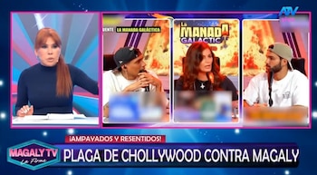 Magaly Medina responde ao La Manada após o relatório de Jefferson Farfán: “Não podemos pedir mais inteligência”. Captação: Magaly TV La Firme.