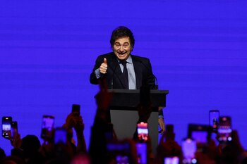 El presidente Javier Milei en