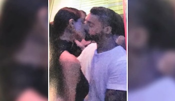 Con el cantante habría coincidido