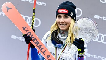 Mikaela Shiffrin batió el histórico