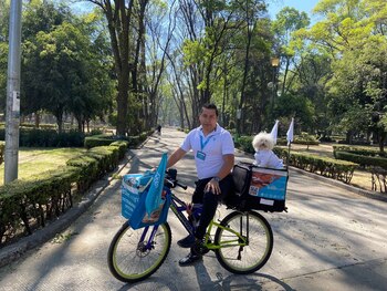 Jorge y Oso abordo de