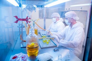 El laboratorio farmacéutico conjunto tiene