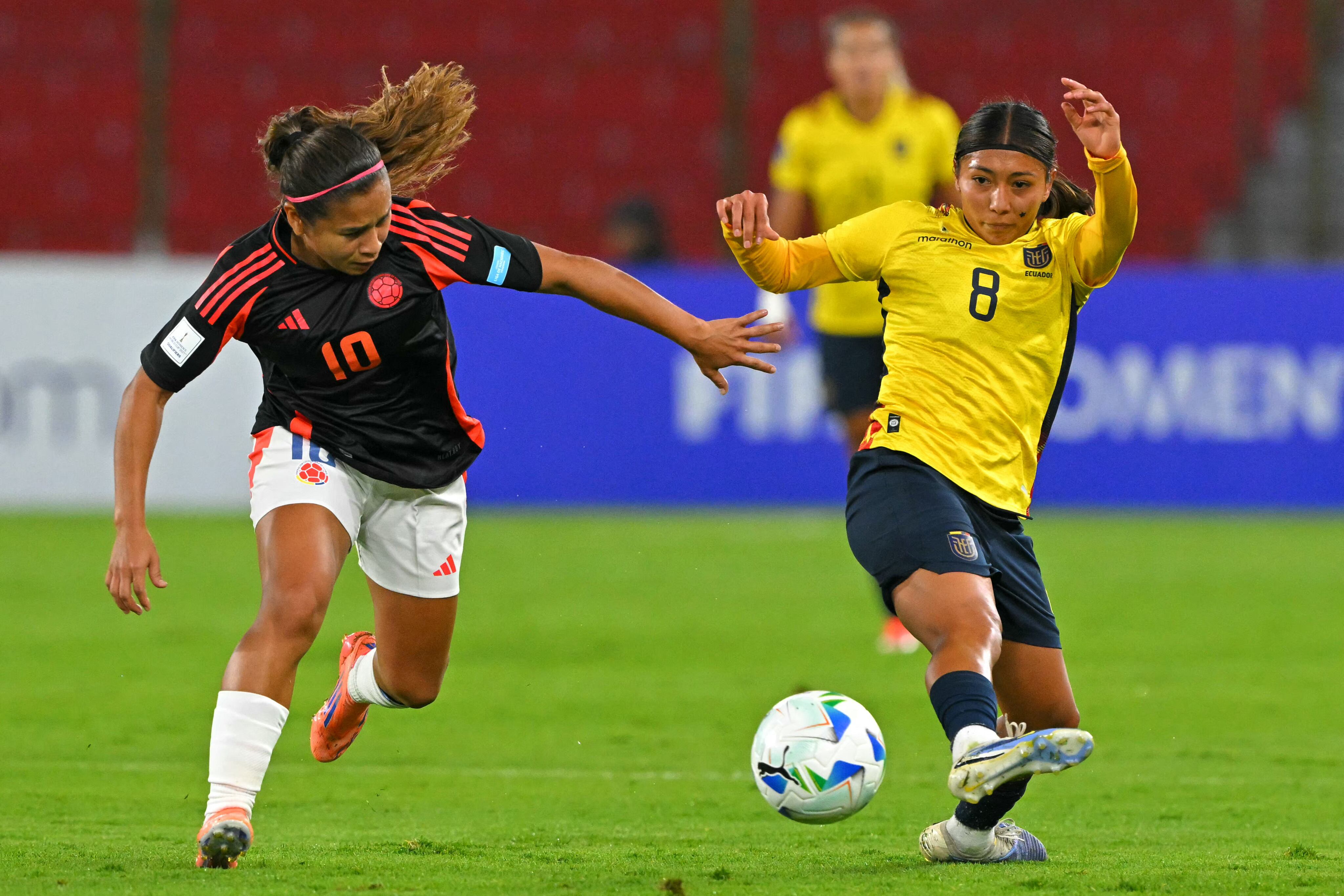 La selección Colombia femenina ha hecho respetar su condición de favorita en la Liga de Naciones - crédito Conmebol