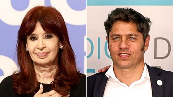 Cristina Kirchner y Axel Kicillof,