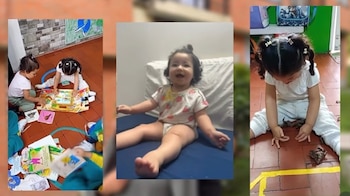 Julia, la niña manizaleña que inspira con su esperanza en medio de una condición ultra rara - crédito @juliagg0620/IG