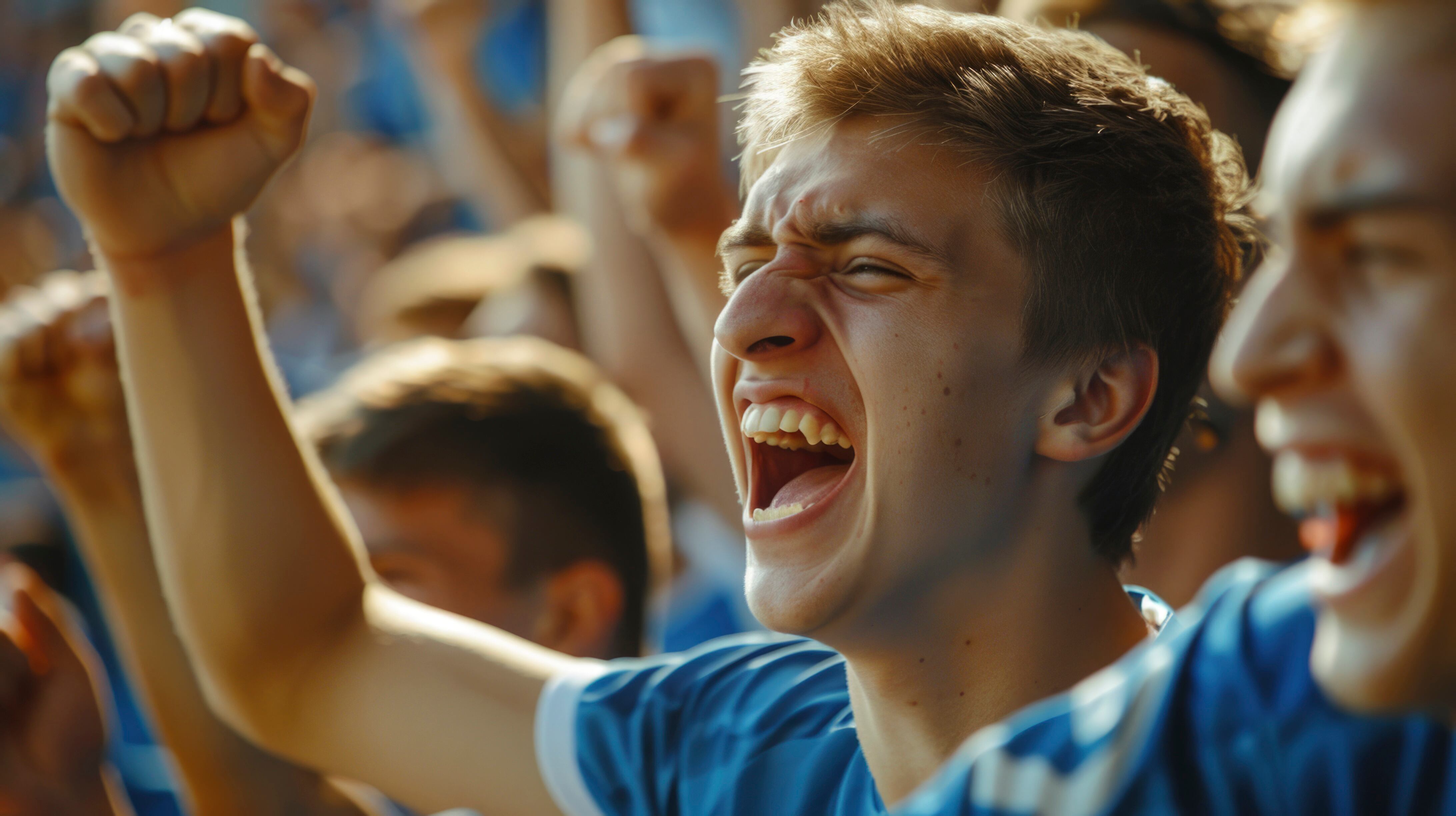 Celebrar un gol refuerza la identidad grupal y el sentido de pertenencia, según los hallazgos científicos sobre hinchas de fútbol (Imagen Ilustrativa Infobae)