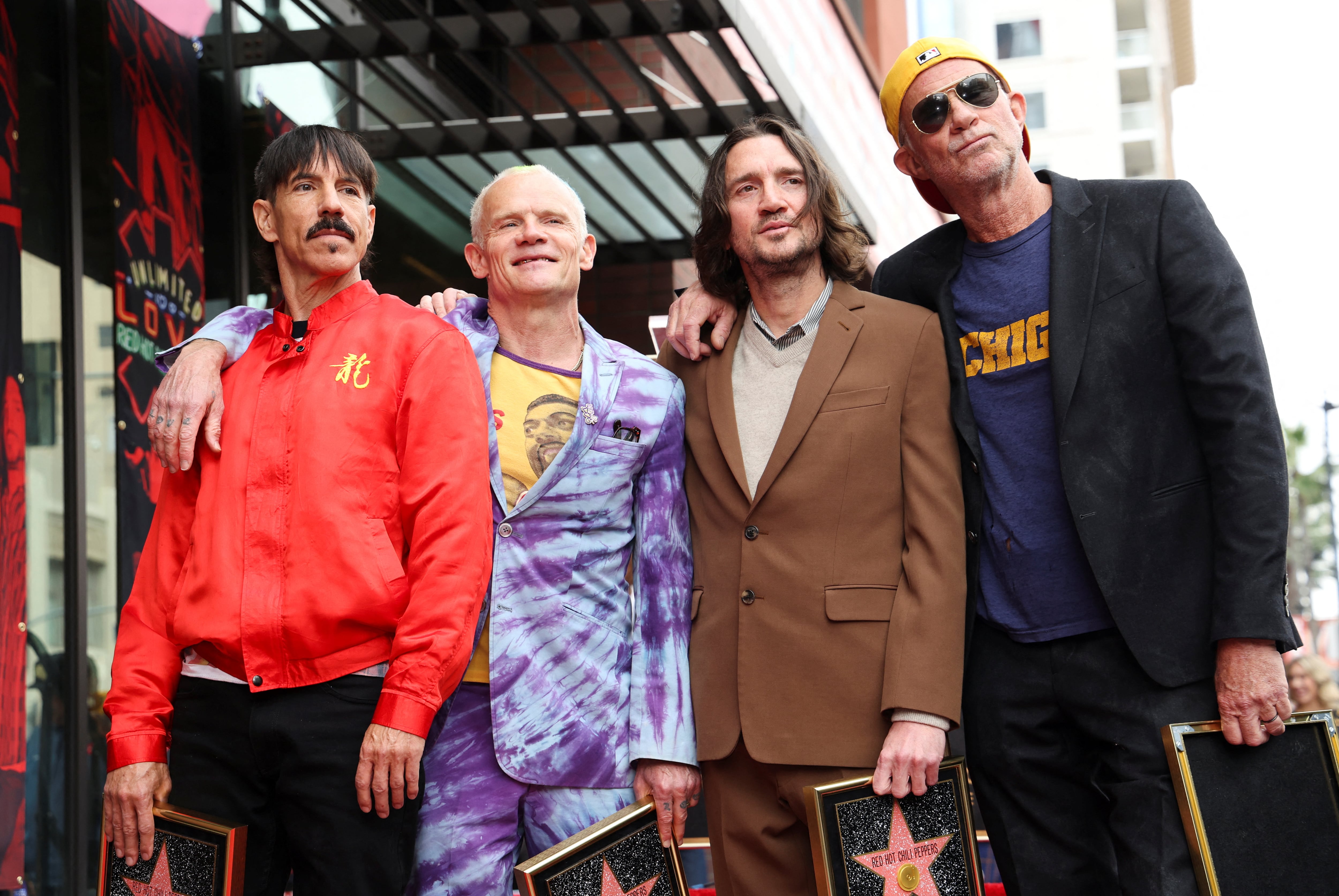 Los Red Hot Chili Peppers son una banda estadounidense de rock formada en 1983 y está integrada por Anthony Kiedis (voz), Flea (bajo), John Frusciante (guitarra) y Chad Smith (batería) (REUTERS)
