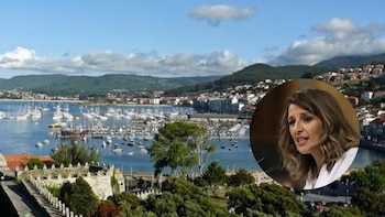 Montaje Yolanda Díaz y Baiona