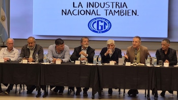Reunión de la mesa chica de la CGT en la UOCRA
