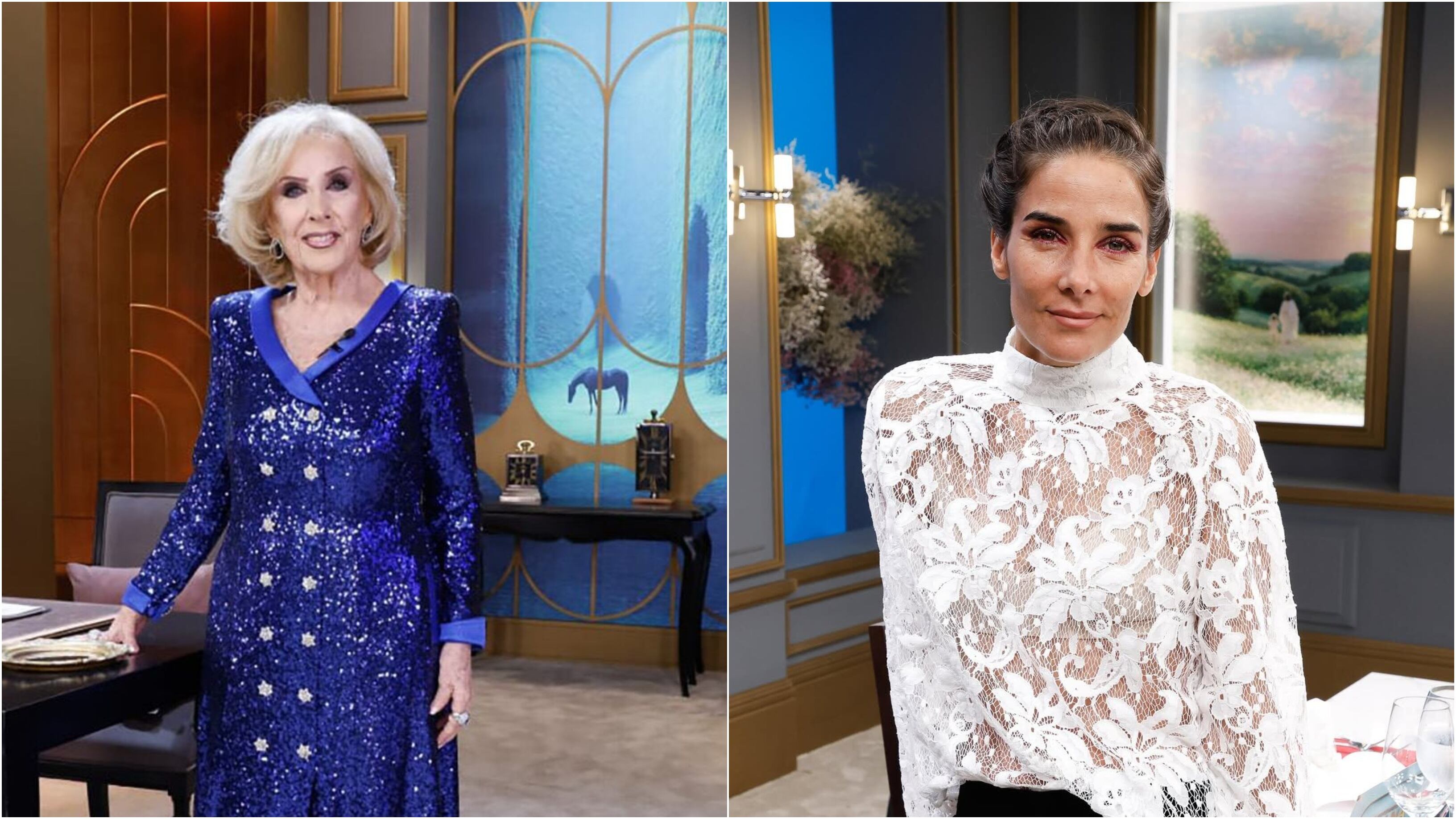 Mirtha Legrand y Juana Viale ante una nueva cita con el público