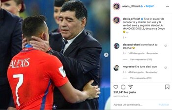 Alexis Sánchez, que jugó en