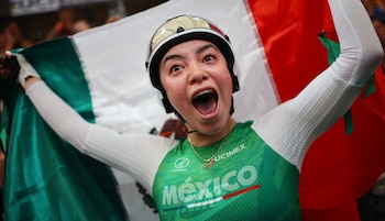 Acevedo confirmó su gran momento internacional con una vibrante actuación en la Copa Mundial de Ciclismo de Pista en Malasia, consolidando su posición entre las mejores del mundo. REUTERS/Agustin Marcarian