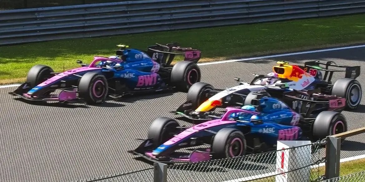 Colapinto explicó en detalle su inolvidable doble sobrepaso ante Gasly y Lawson en el GP de Bélgica: “A veces les cuesta mirar los espejos”