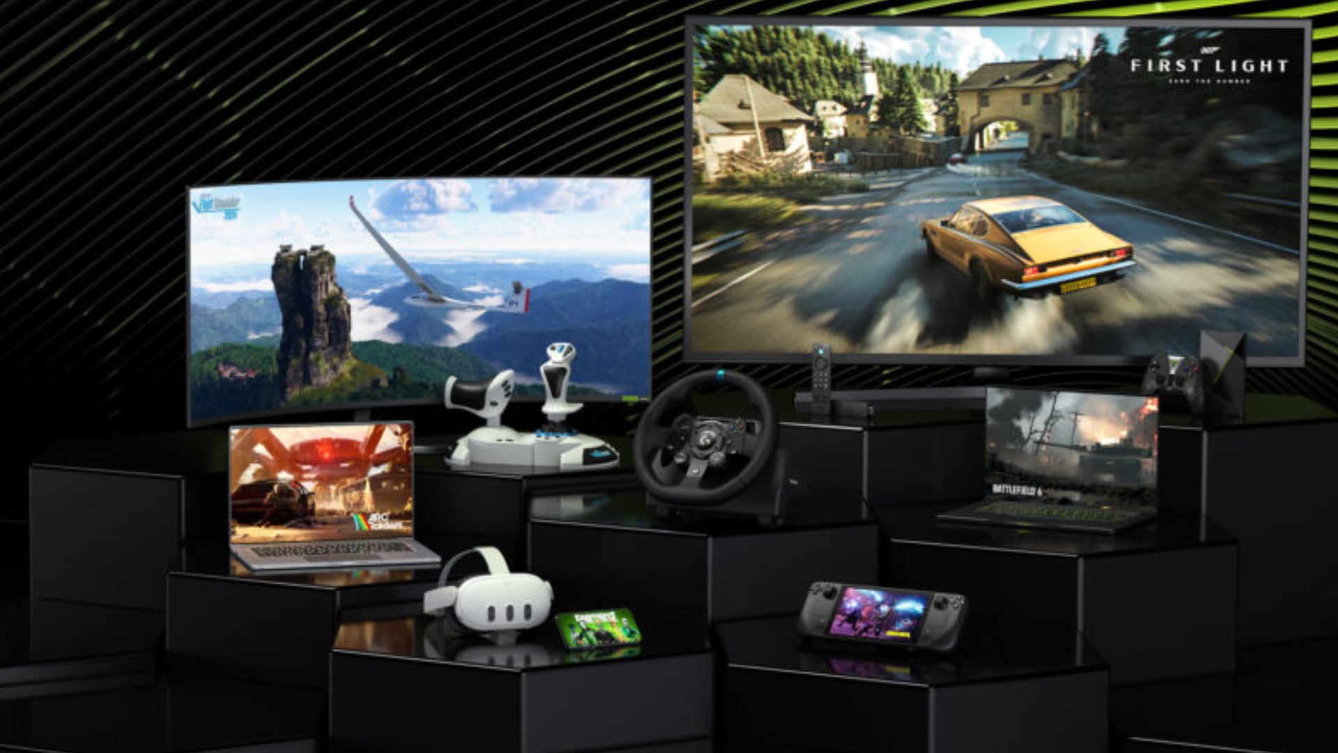 Nvidia suma 8 juegos a la nube y acerca el gaming sin PC potente