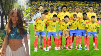 Juliana escogió a su jugador colombiano favorito y tomó partido entre Messi y Cristiano Ronaldo