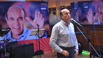 El candidato del Frente Amplio,