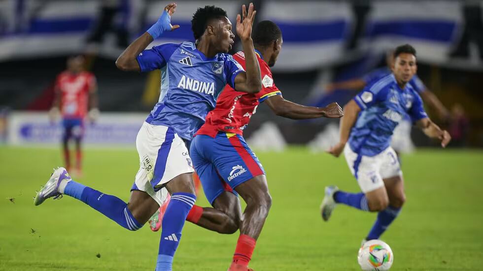 Millonarios y Deportivo Pasto: resumen del primer tiempo en la Liga BetPlay