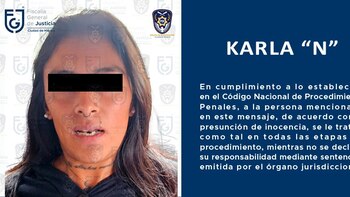 Karla “N” fue vinculada a