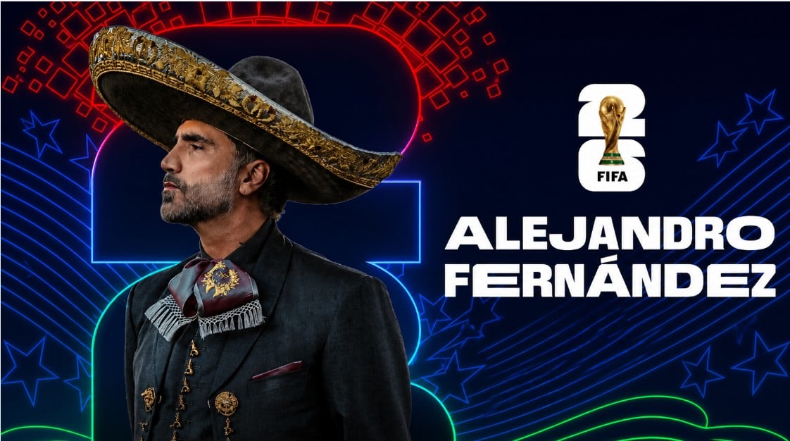 El artista mexicano aseguró sentirse orgulloso de representar al país ante millones de personas.