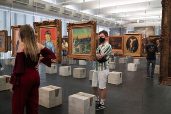 Interior del MASP (REUTERS/Amanda Perobelli)