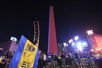 Los hinchas de Boca Juniors
