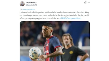 Iván Tapia, hijo del 'Chiqui'