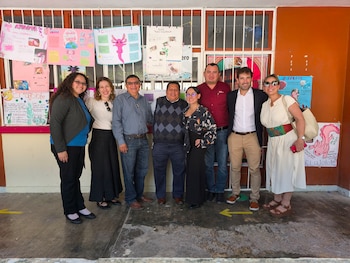 Autoridades educativas y referentes de