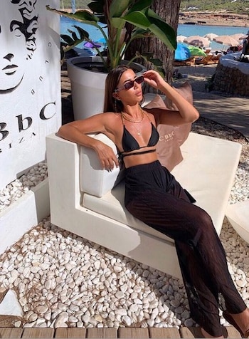 Vanesa Tamayo, una de las mujeres que acompañó a James Rodríguez en un yate en Ibiza