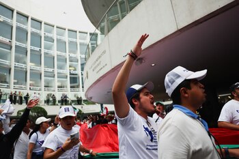 Manifestantes tomaron el recinto del