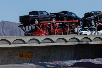The border wall is shown